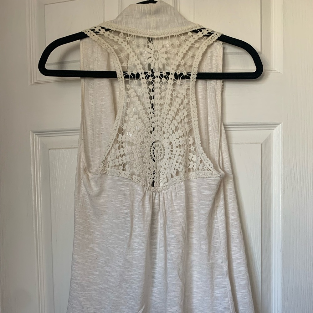 Swimsuit cover up vest